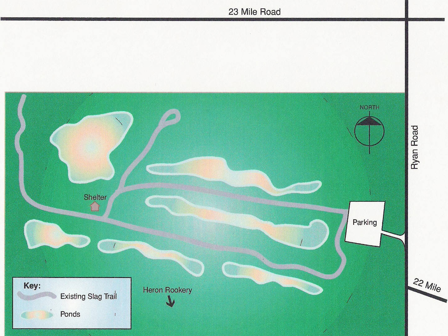 Holland Ponds Map